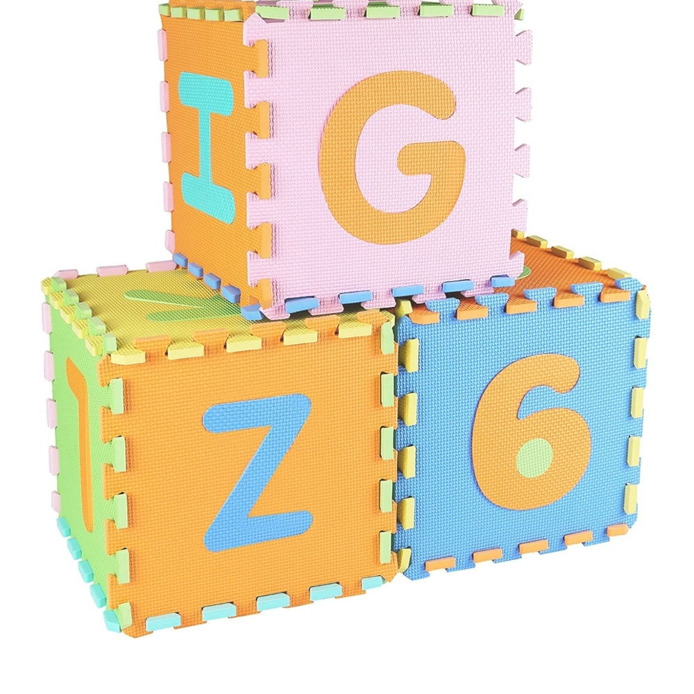 Foam alphabet